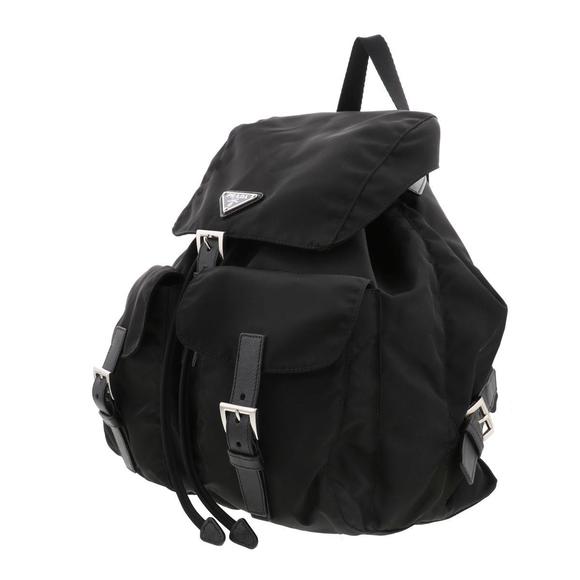Prada Backpack Black Rucksack Nylon - Picture 1 of 7